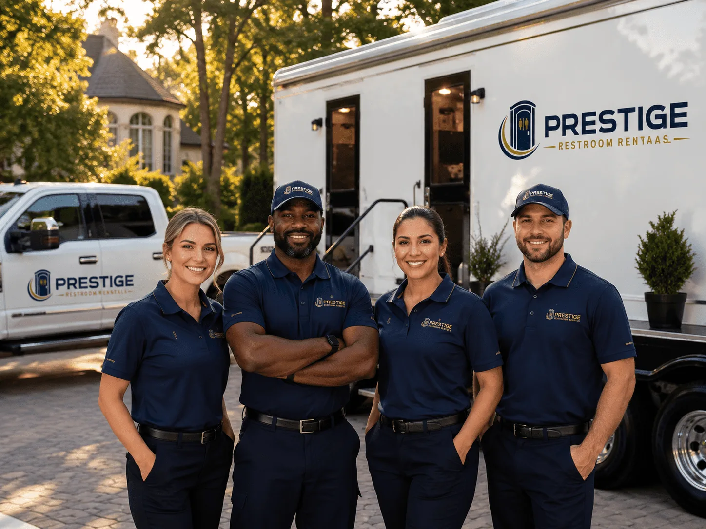 Trusted Luxury Portable Restrooms company in Lequire, OK